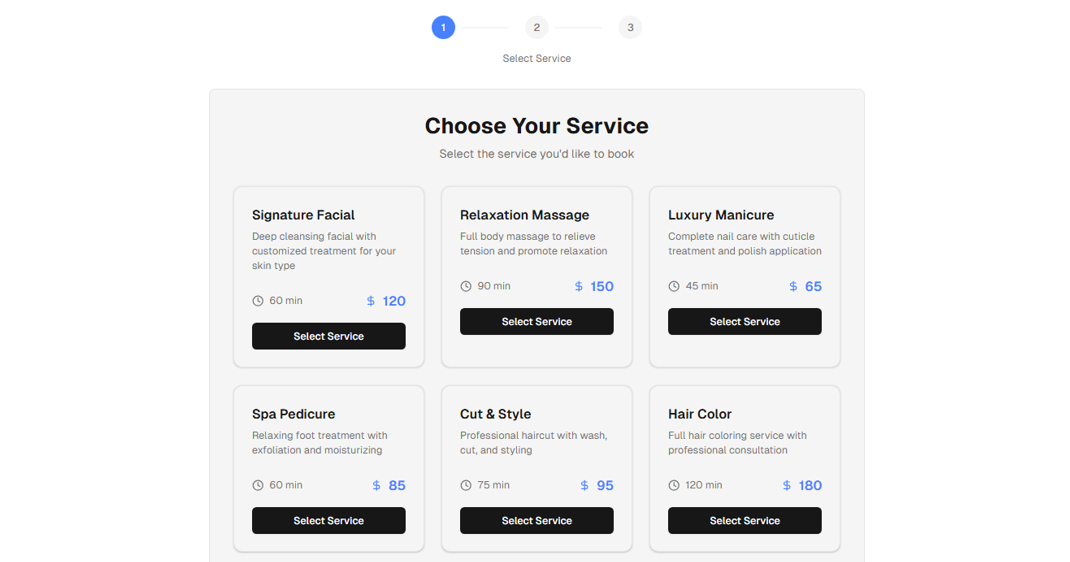 Automated Booking System